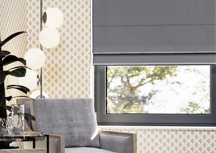 Stockholm, Anthracite - Roman Blind - Image 5